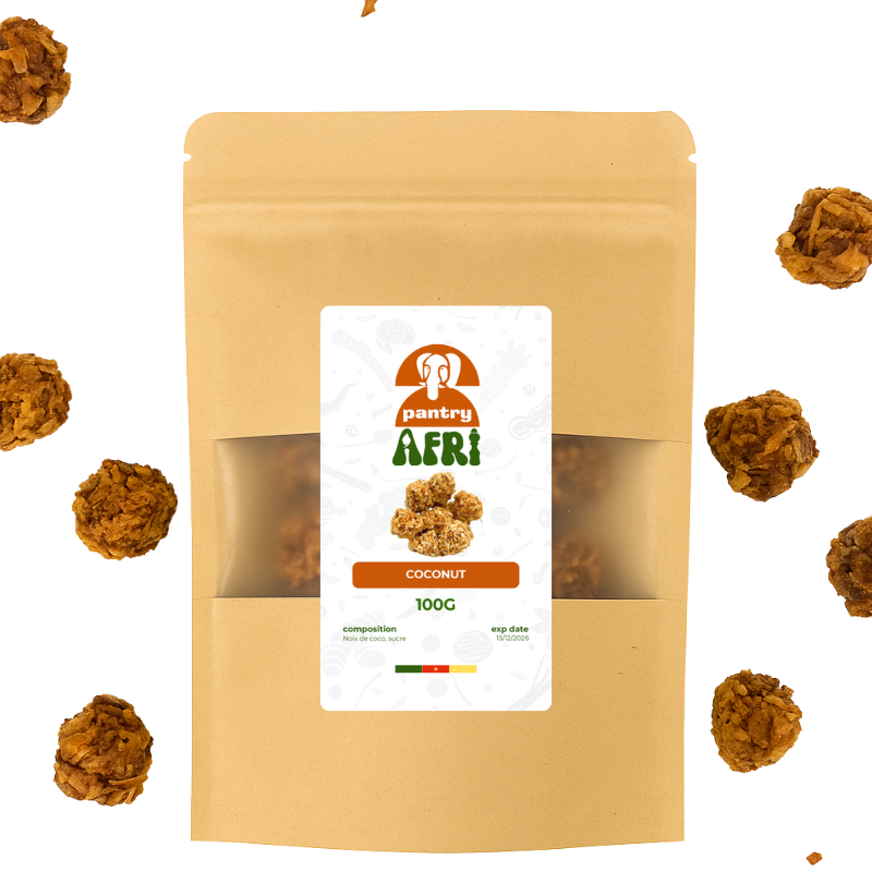 Boules de Noix de Coco Caramélisée