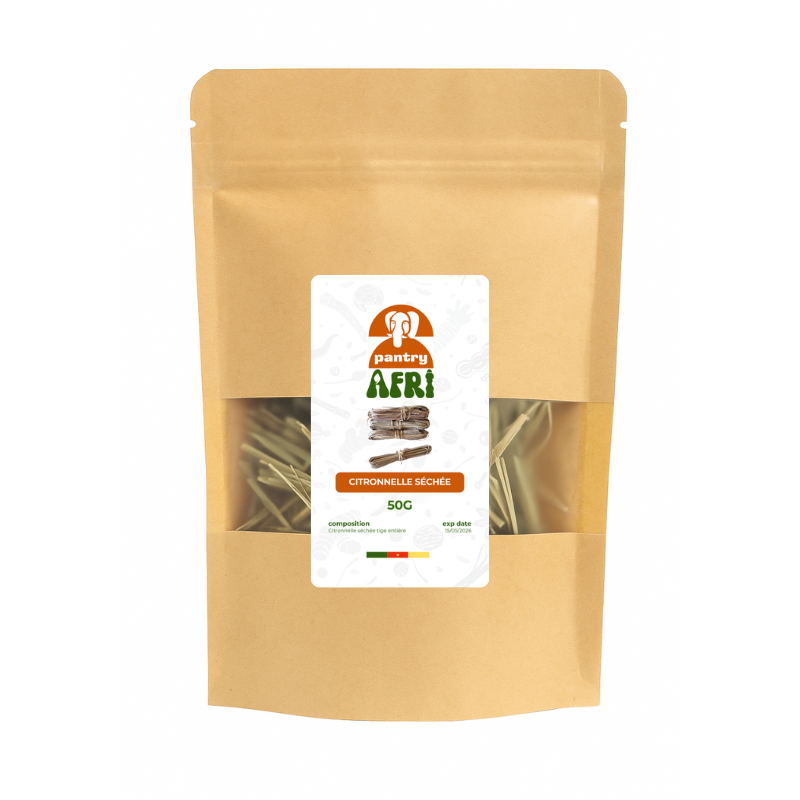 Citronnelle séchée en boule