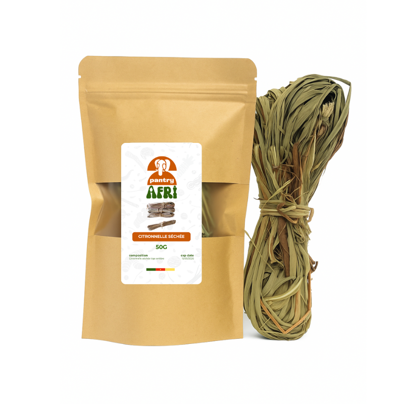 Citronnelle séchée en boule