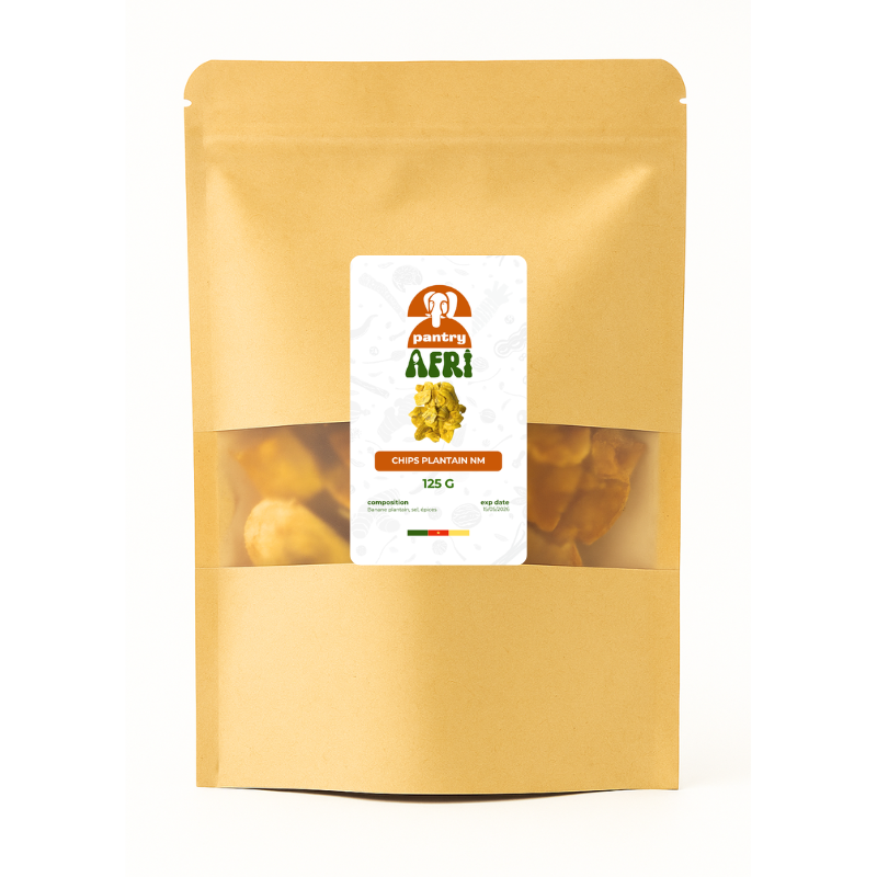 Chips de Banane Plantain Verte