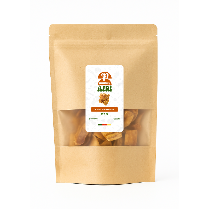 Chips de Banane Plantain Mûre