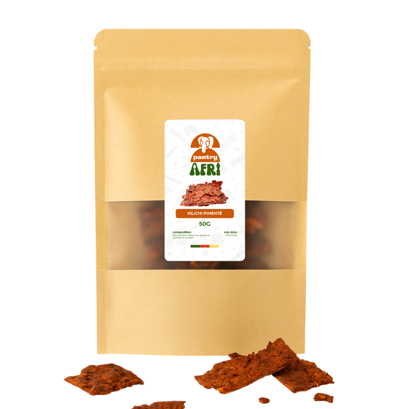 Kilichi Pimenté - Viande Séchée Epicée