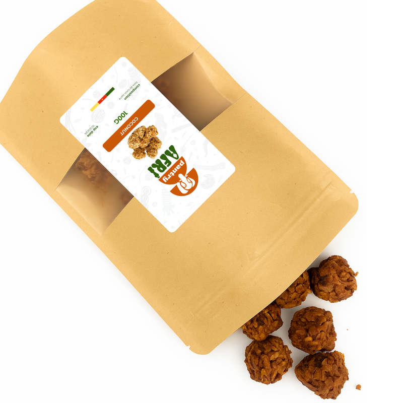 Boules de Noix de Coco Caramélisée